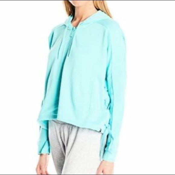 Puma Aruba Blue Heart T7 hoodie Track Jacket - Picture 3 of 16